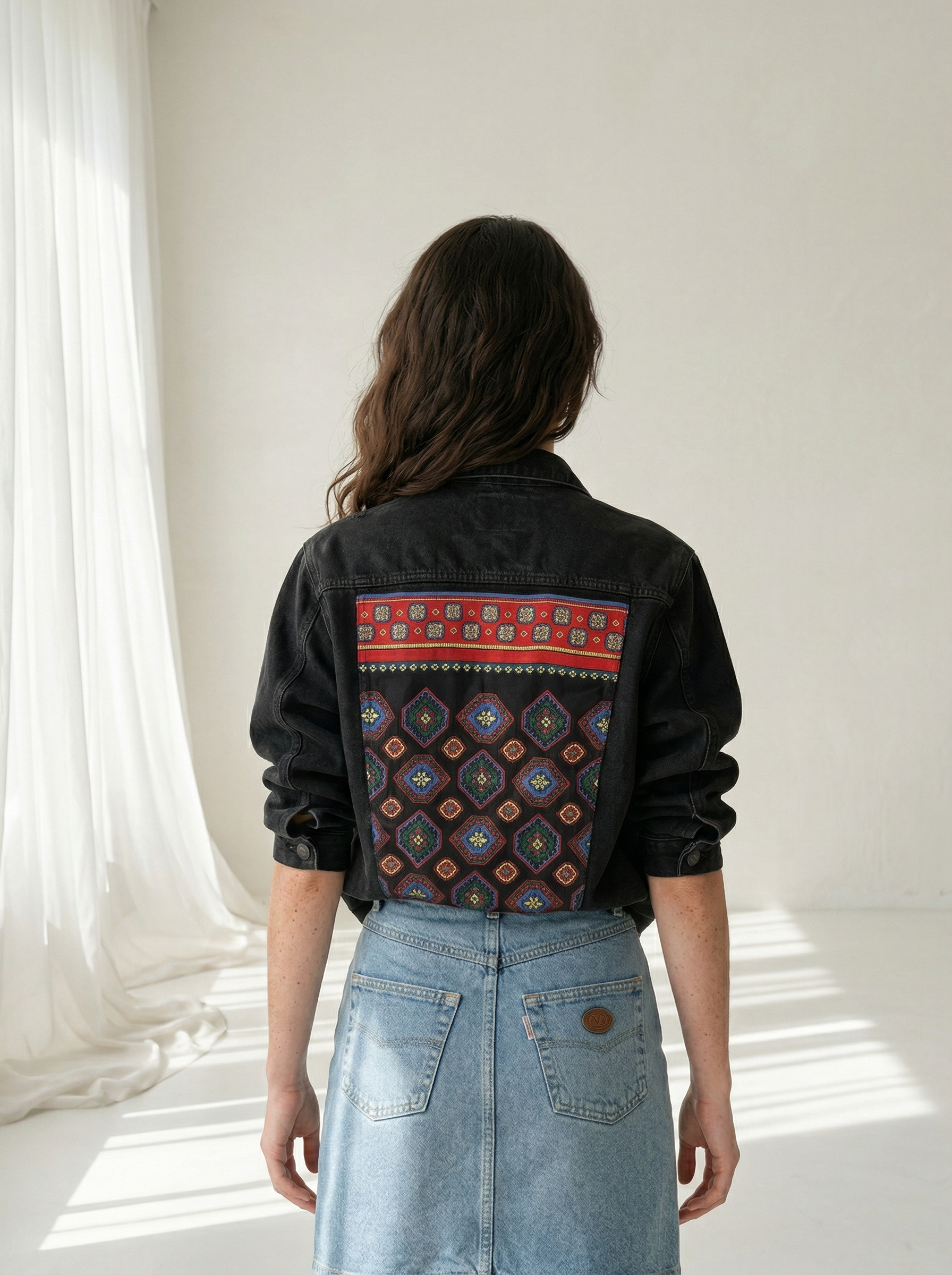 Giubbetto jeans PASS OUT FB sister