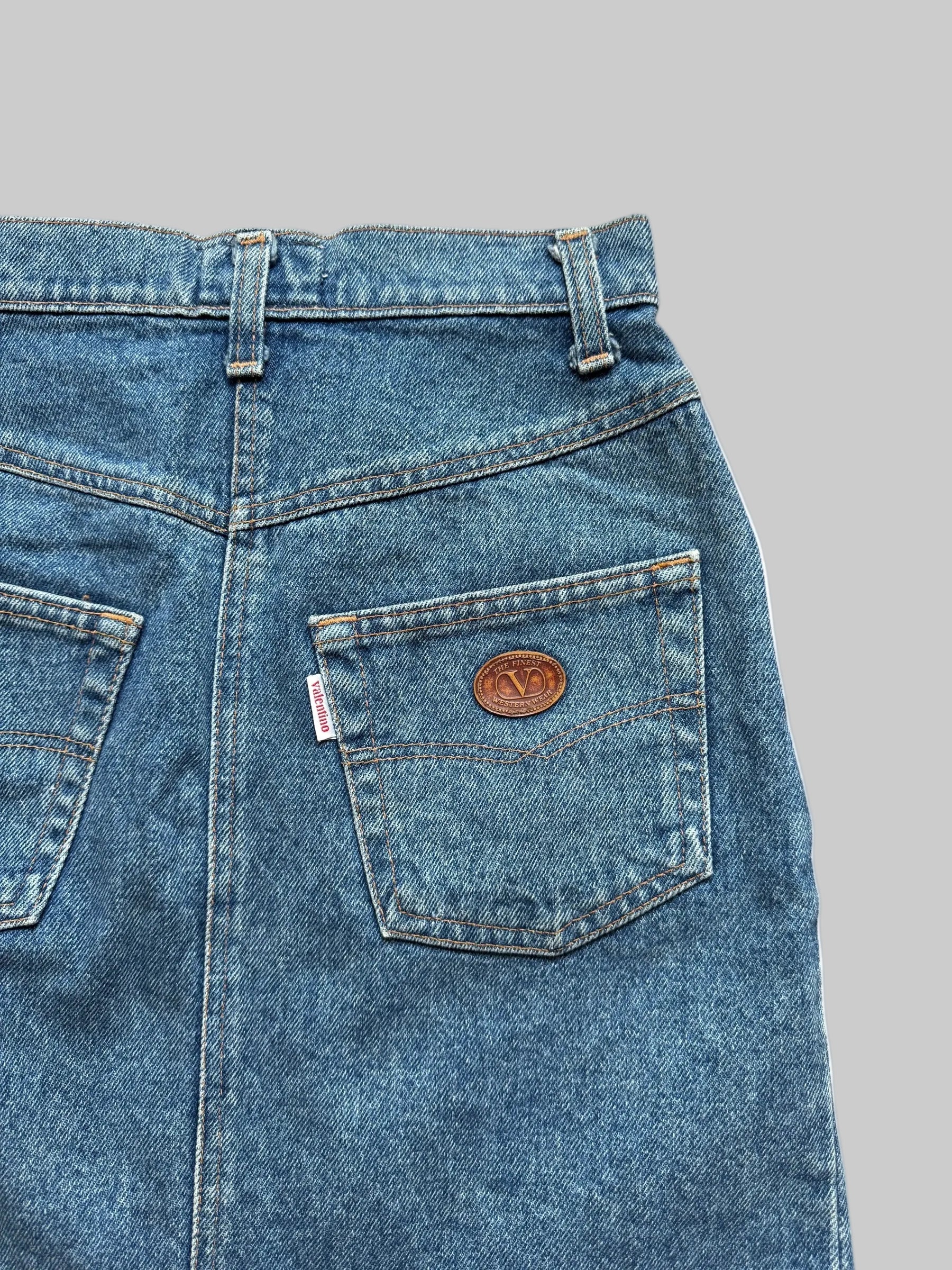 Gonna BLUE JEANS MINI Valentino