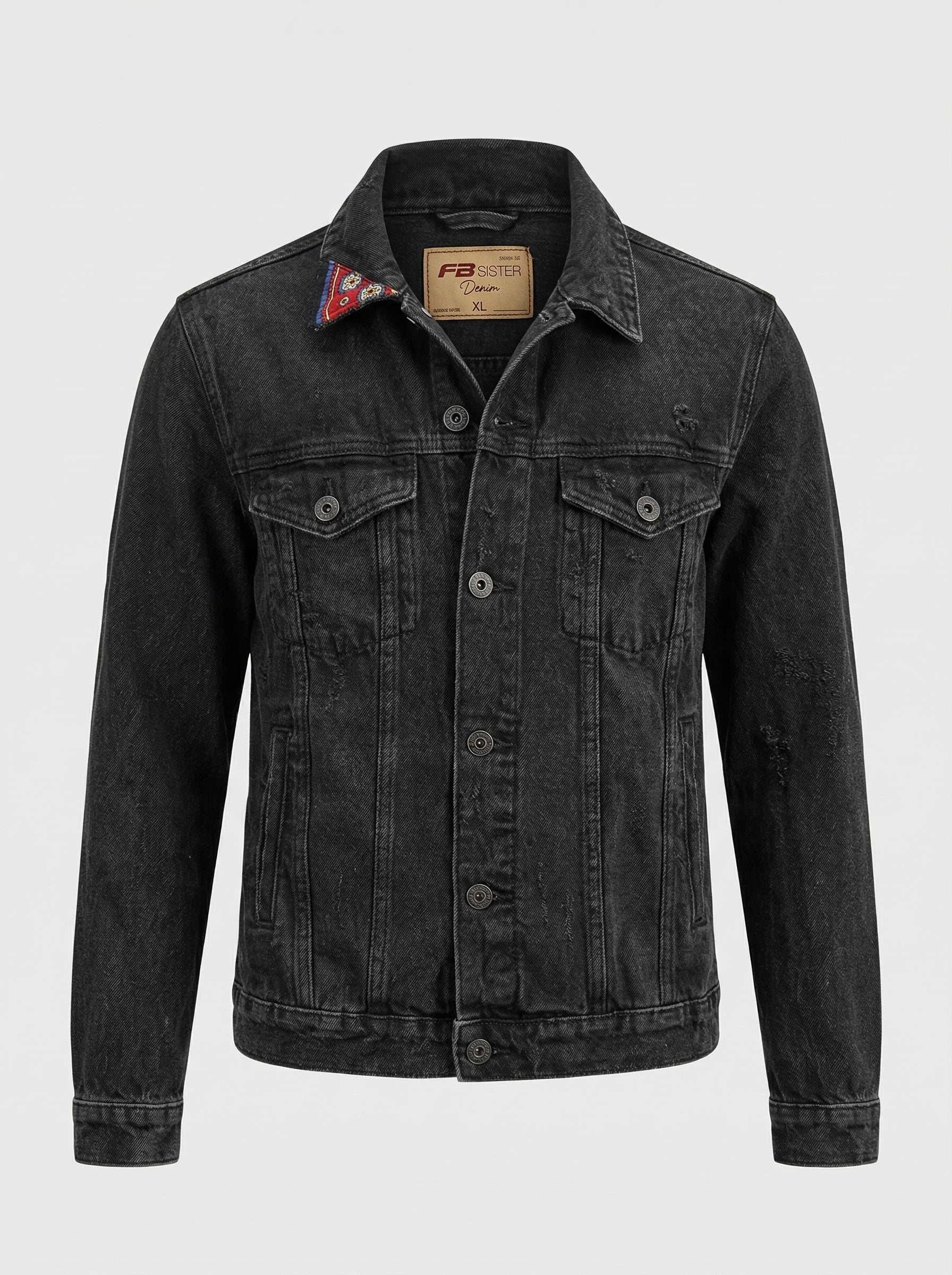 Giubbetto jeans PASS OUT FB sister