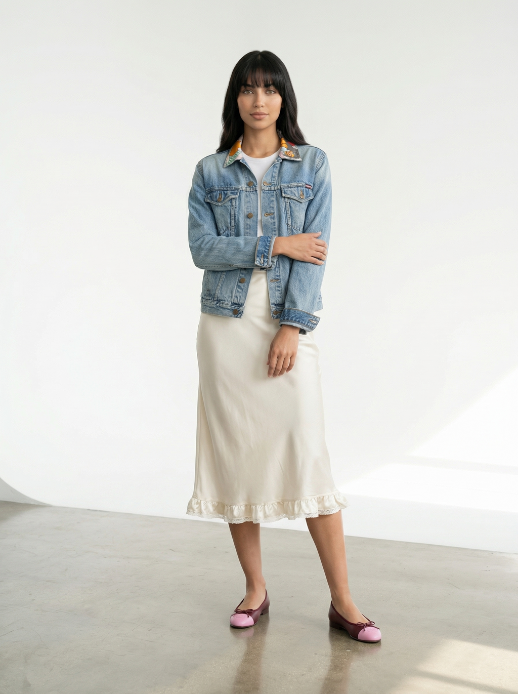 Giubbetto jeans ARISTOMAOW Super ranger