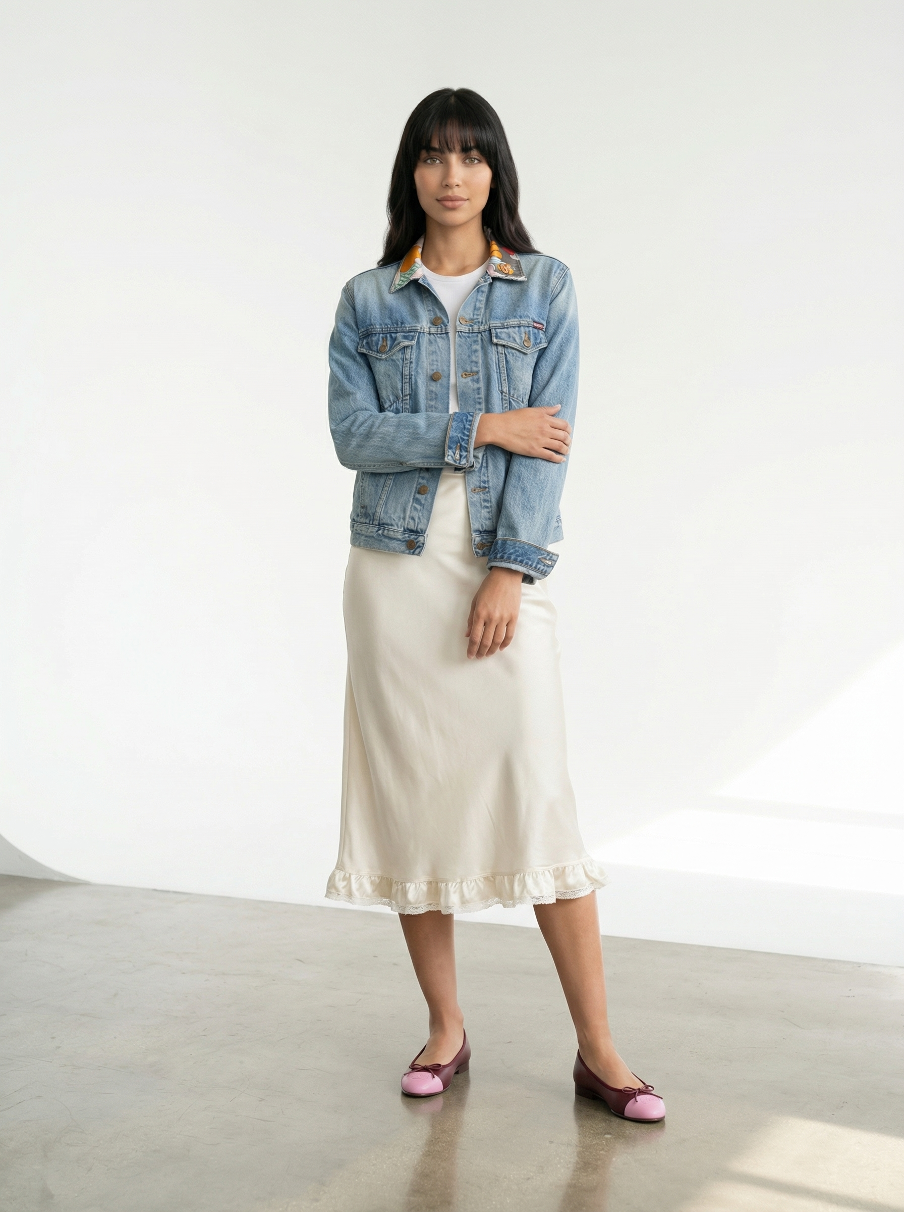 Giubbetto jeans ARISTOMAOW Super ranger